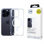3mk Just20g MagCase Apple iPhone 15 Pro Max Smartphone-Hülle, transparent