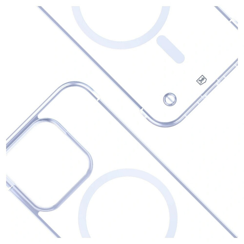3mk Just20g MagCase Apple iPhone 15 Pro Max Smartphone-Hülle, transparent