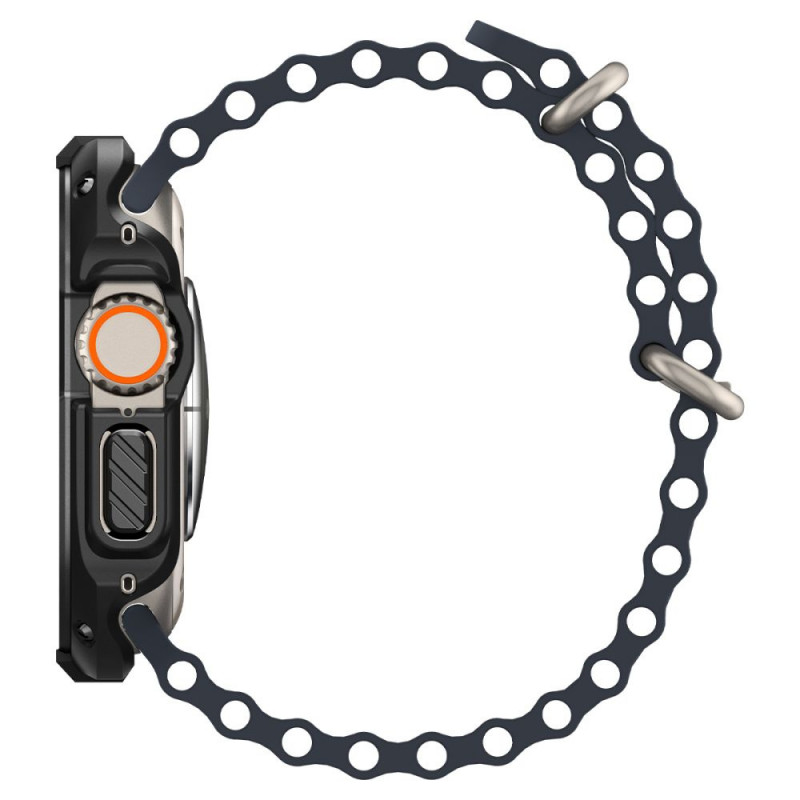 Spigen Tough Armor Hülle für Apple Watch Ultra 49 mm, Schwarz