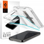 Spigen GLAS.tR EZ Fit gehärtetes Glas für Apple iPhone 14 Pro, transparent (2 Stk.)