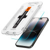 Spigen GLAS.tR EZ Fit gehärtetes Glas für Apple iPhone 14 Pro Max (2 Stk.)