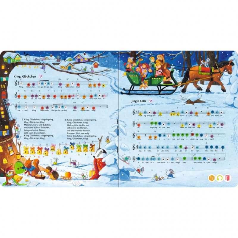 Ravensburger tiptoi Meine schönsten Weihnachtslieder, deutsche Ausgabe
