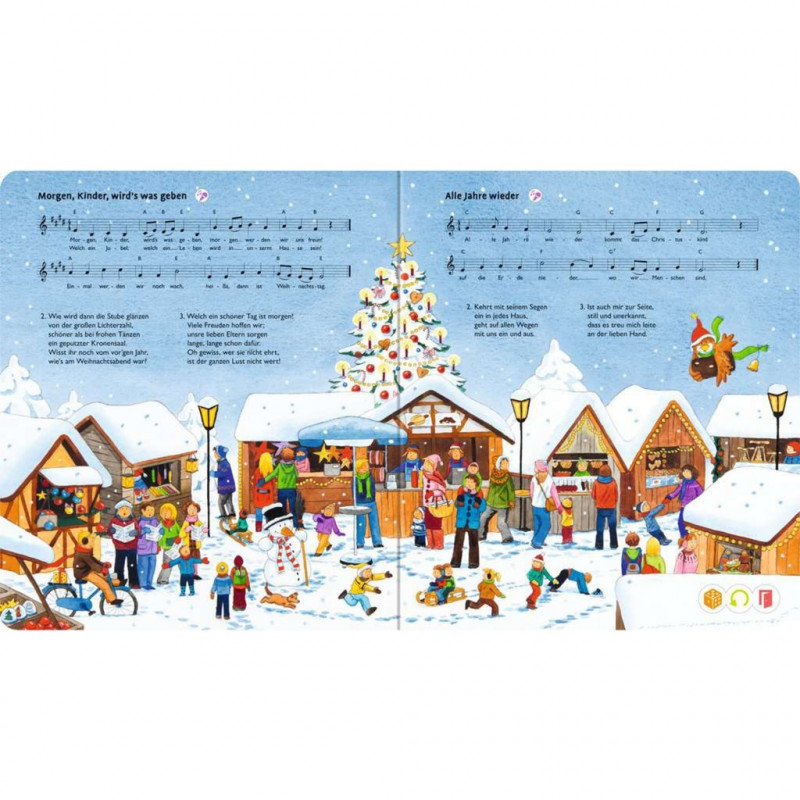 Ravensburger tiptoi Meine schönsten Weihnachtslieder, deutsche Ausgabe