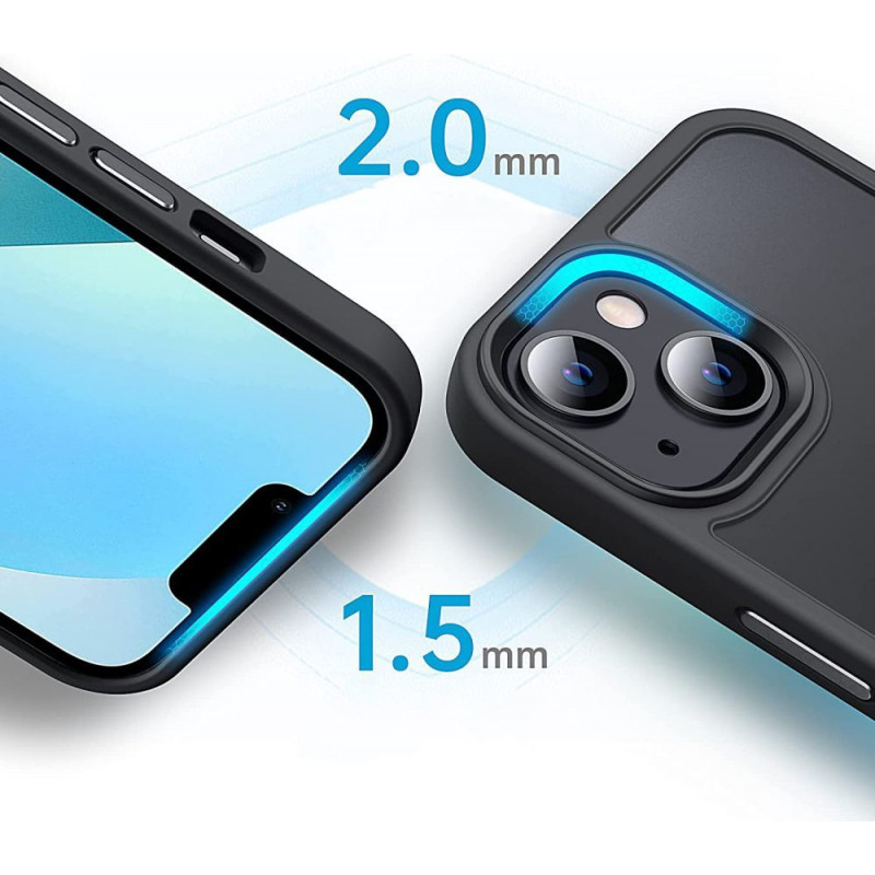 Tech-Protect Magmat MagSafe Apple iPhone 14 Pro Max Hülle (THP1341), Schwarz/Klar