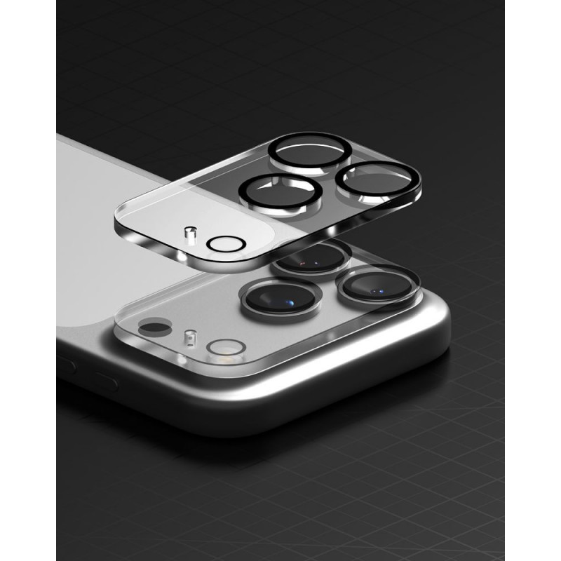 Ringke Camera Full Cover Apple iPhone 18 Pro Objektivschutz für Kamera, 9H gehärtetes Glas, schwarz (2 Stk.)
