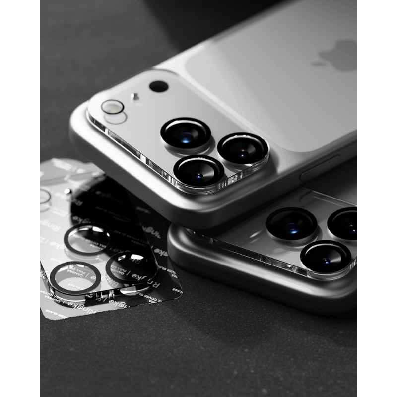 Ringke Camera Full Cover Apple iPhone 18 Pro Max Kameraglas-Schutz, 9H gehärtetes Glas, schwarz (2 Stk.)
