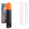 Spigen Glas.tR EZ Fit Pro gehärtetes Glas für Samsung Galaxy S25 FE, transparent (2 Stk.)