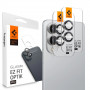 Spigen Optik Pro Glas.tR EZ Fit AGL09413 Kameraschutz für Samsung Galaxy S25 Edge, Schwarz (2 Stk.)