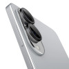 Spigen Optik Pro Glas.tR EZ Fit AGL09413 Kameraschutz für Samsung Galaxy S25 Edge, Schwarz (2 Stk.)
