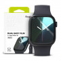 Ringke Dual Easy Displayschutzfolie für Apple Watch 10 / 11 42 mm, Clear (3 Stk.)