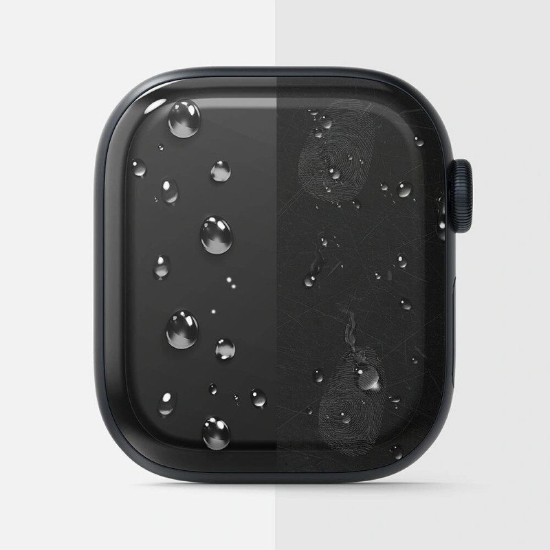 Ringke Dual Easy Displayschutzfolie für Apple Watch 10 / 11 42 mm, Clear (3 Stk.)