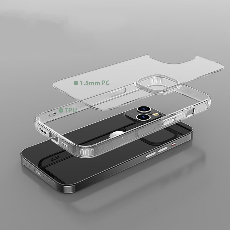 Tech-Protect Flexair Hybrid Apple iPhone 14 Hülle (THP1343), Clear