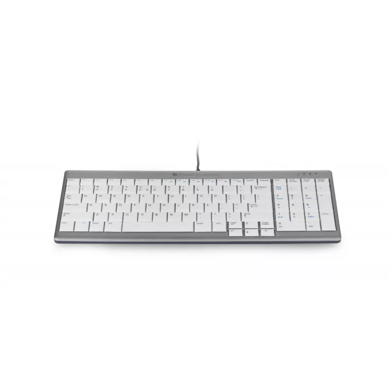 Bakker Elkhuizen UltraBoard 960 Compact Standard Tastatur BNEU960SCCH, kabelgebunden, Schweizer Layout QWERTZ