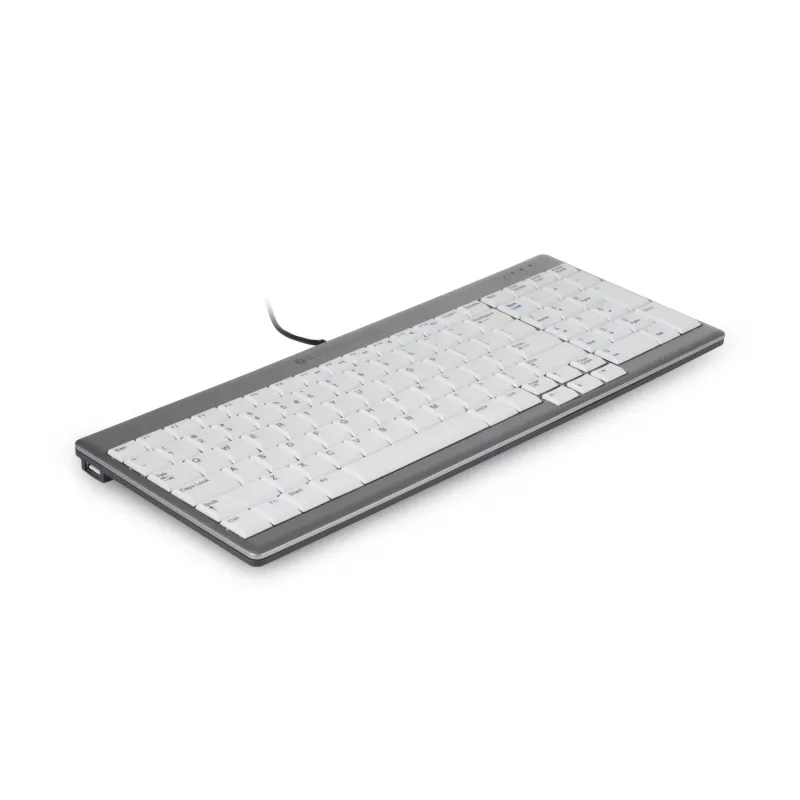 Bakker Elkhuizen UltraBoard 960 Compact Standard Tastatur BNEU960SCCH, kabelgebunden, Schweizer Layout QWERTZ