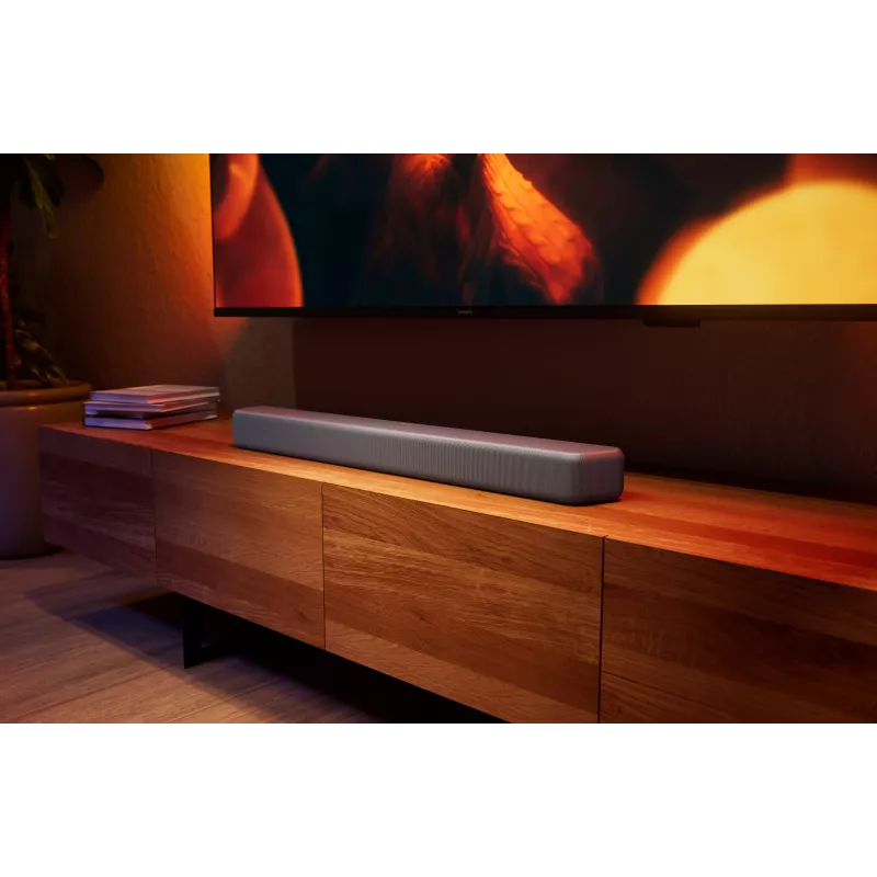 Philips TAB5601/10 2.1 Soundbar mit drahtlosem Subwoofer, schwarz