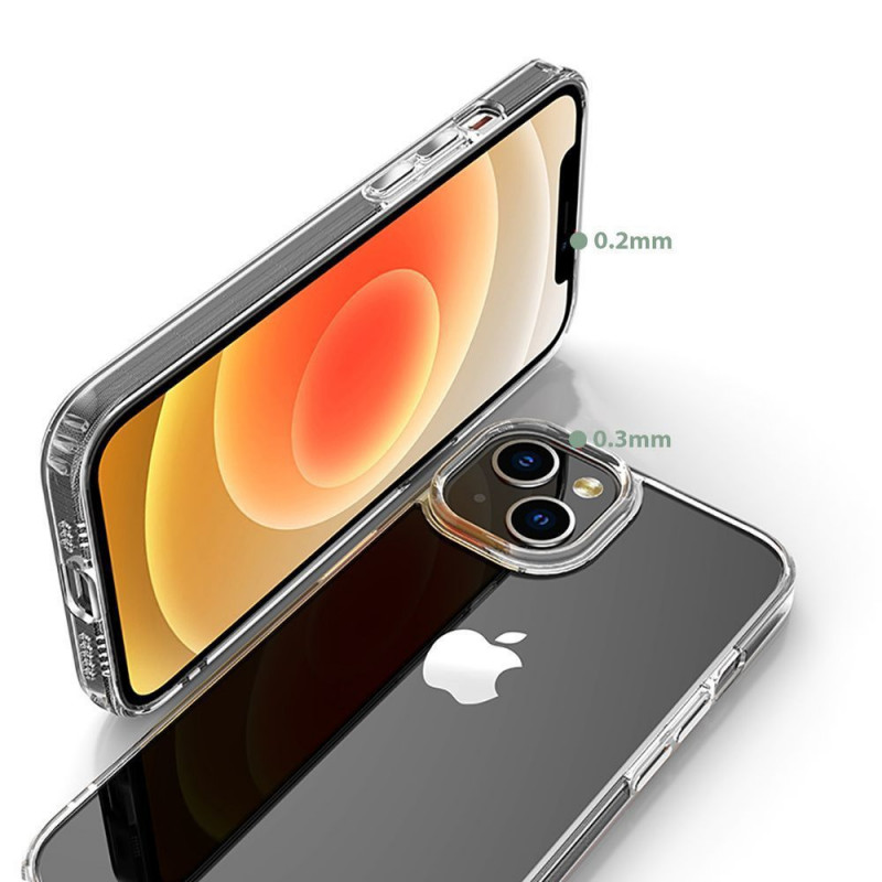 Tech-Protect Flexair Hybrid THP2312 Hülle für Apple iPhone 15, transparent