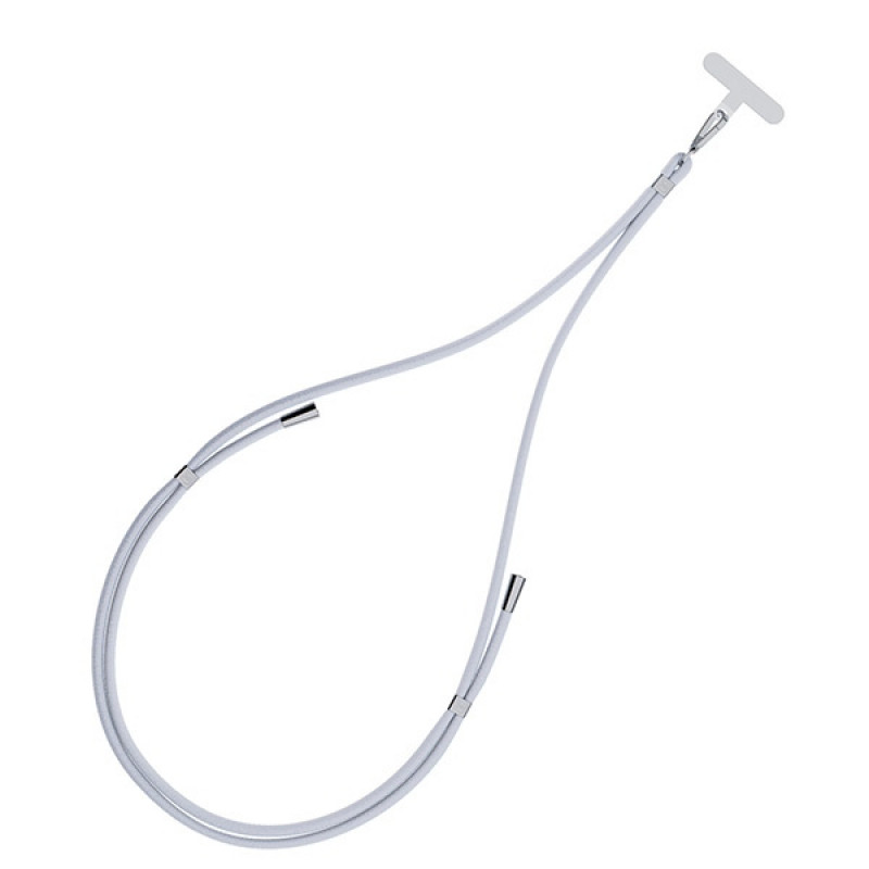 3MK EasyClip Handy-Lanyard, Grau / Silber