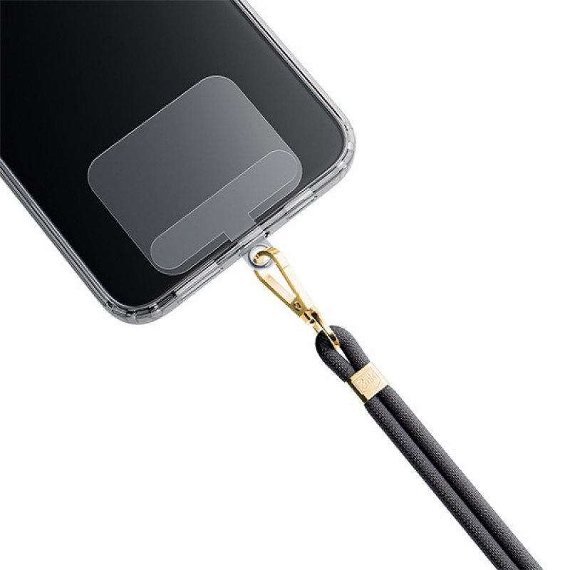 3MK EasyClip Handy-Lanyard, Black / Gold