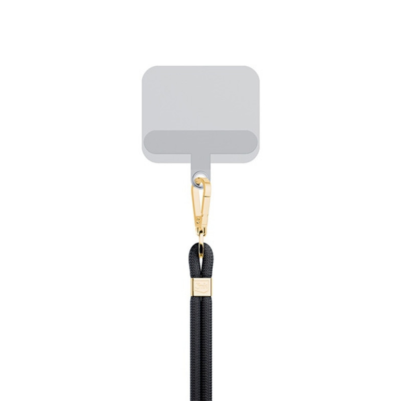 3MK EasyClip Handy-Lanyard, Black / Gold