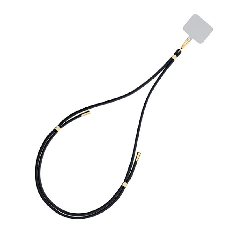 3MK EasyClip Handy-Lanyard, Black / Gold