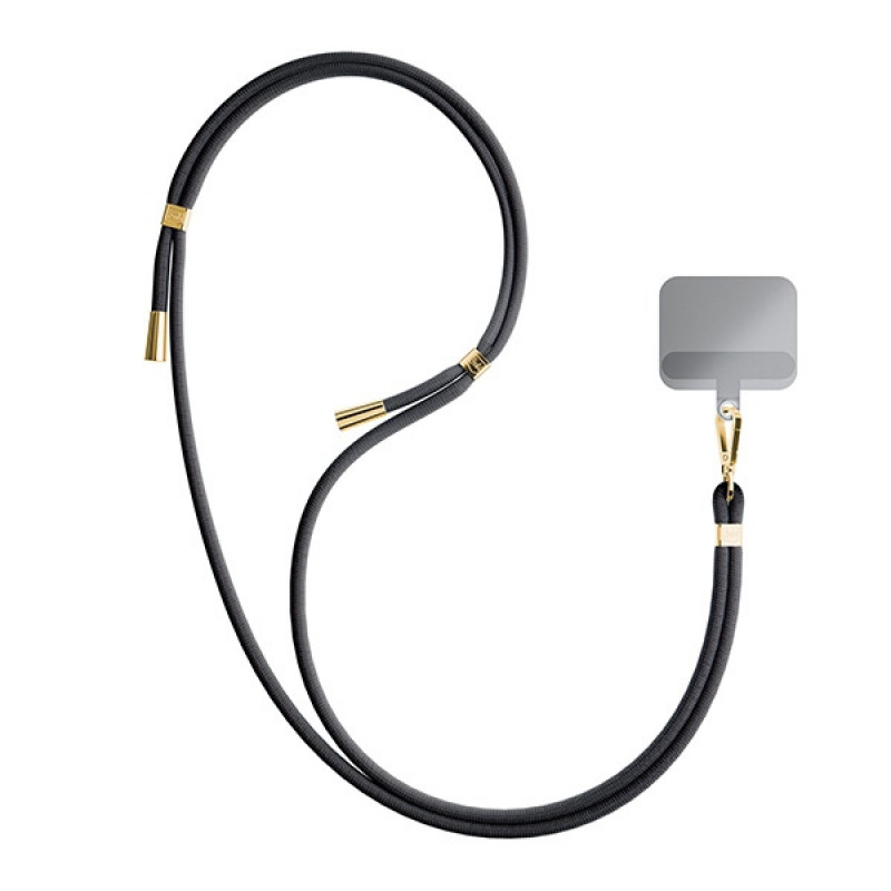 3MK EasyClip Handy-Lanyard, Black / Gold