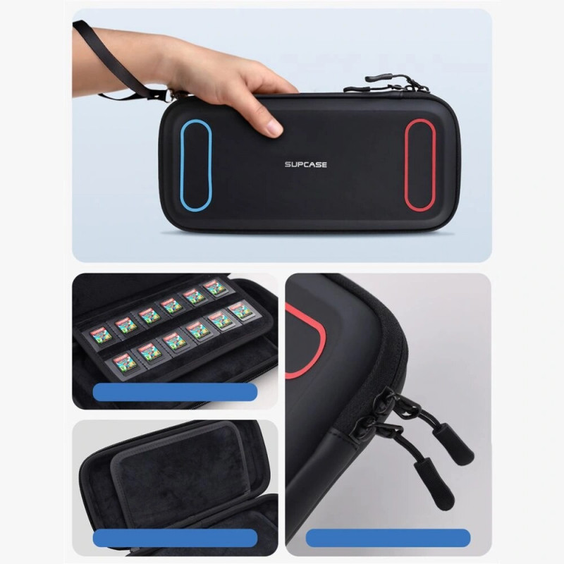 Supcase Tragetasche Mini für Nintendo Switch 2, Schwarz