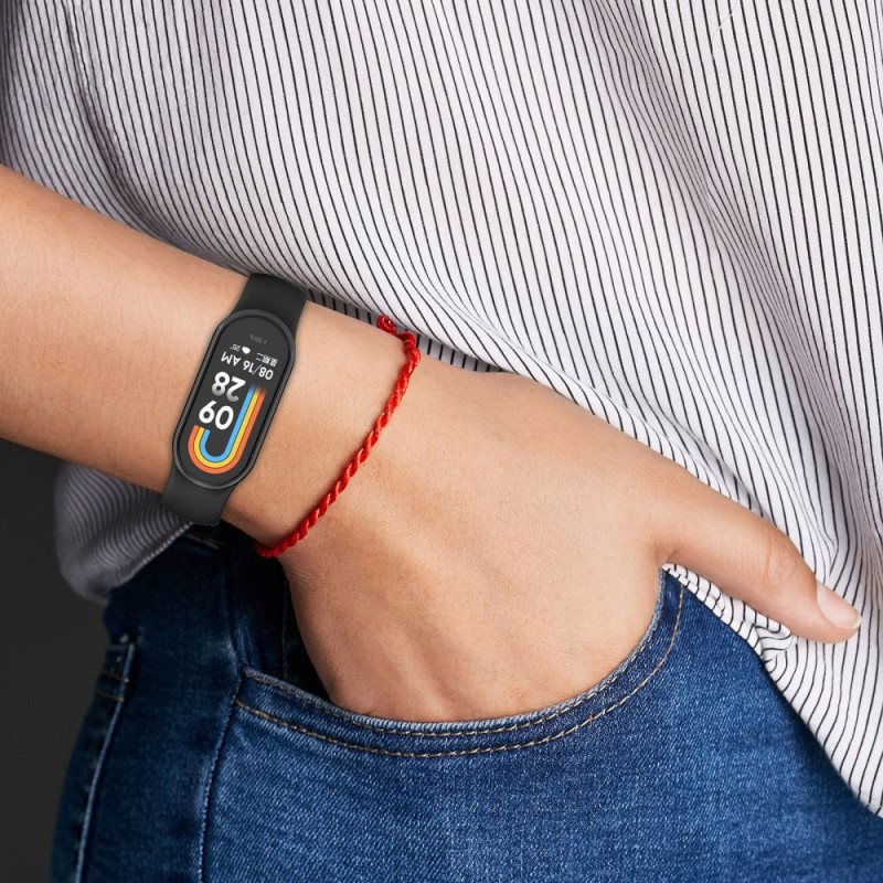 Tech-Protect IconBand Armband für Xiaomi Smart Band 8 / 8 NFC / 9, Schwarz