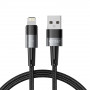 Tech-Protect UltraBoost USB-A/Lightning Kabel 12W 2,4A 100 cm, grau