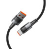 Tech-Protect UltraBoost USB-A/USB-C Kabel 66W 6A 200 cm, Grau
