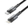 Tech-Protect UltraBoost USB-C/Lightning-Kabel PD 20W 3A 200 cm, Grau