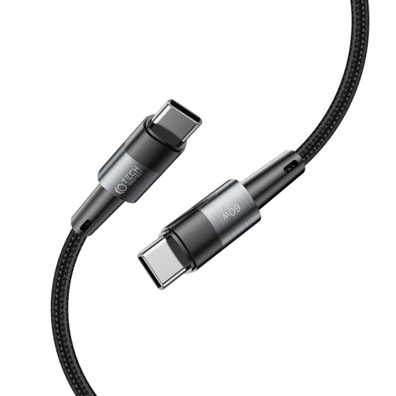 Tech-Protect UltraBoost USB-C/USB-C Kabel PD 60W 3A 200 cm, Grau