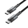Tech-Protect UltraBoost USB-C/USB-C Kabel PD 60W 3A 25 cm, Grau