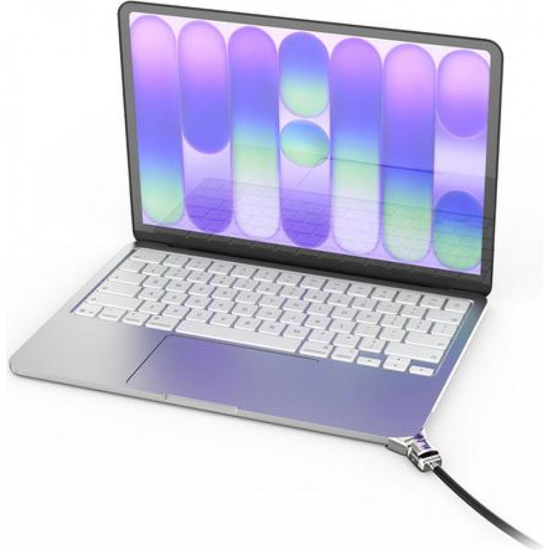 Compulocks Ledge Adapter für MacBook Neo MBALDGN01KL, mit Schlüsselkabelschloss (Corner Lock)