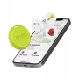 SBS Track My Circle Locator kompatibel mit Apple Find My, Grün