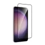 PURO Frame Panzerglas mit schwarzem Rahmen für Samsung Galaxy S25+ / S24+