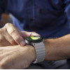 Tech-Protect Silikon-Sportarmband für Samsung Galaxy Watch 4/5/5 Pro/6/7/FE, Crayon Grey