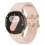 Tech-Protect Silikonarmband THP2974 für Samsung Galaxy Watch 4/5/5 Pro/6/7/FE, Caffe Latte