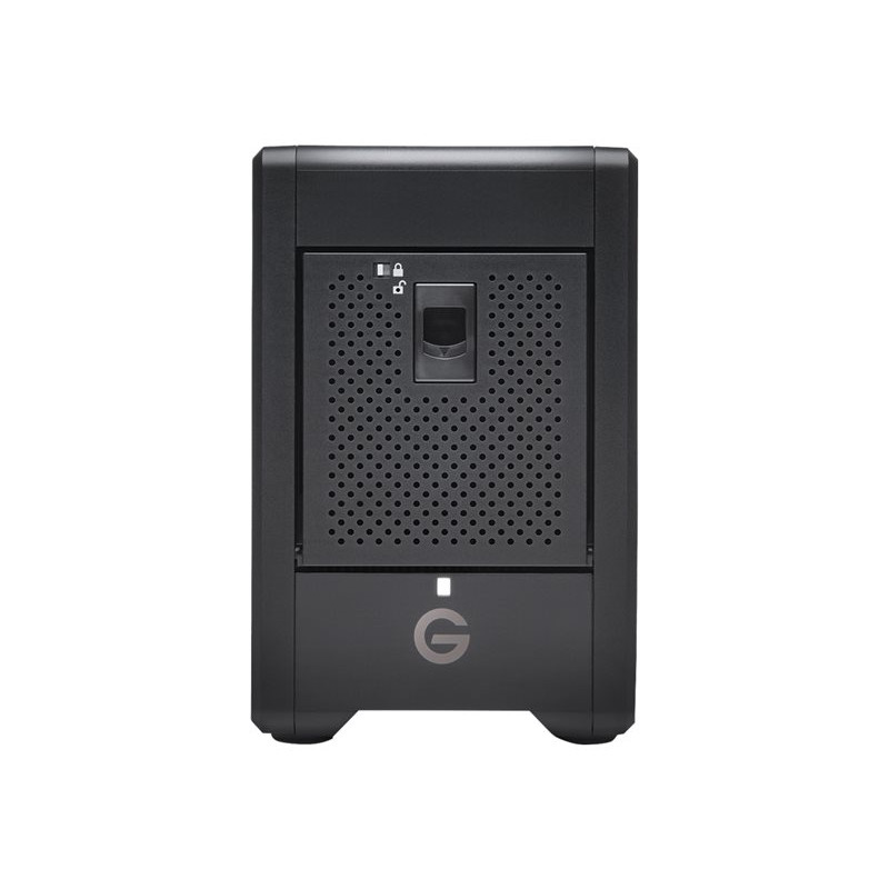 SanDisk Professional G-RAID SHUTTLE 4 Festplatten-Array, 24 TB, 4 Einschübe, HDD 6 TB x 4, Thunderbolt 3, USB 3.2 Gen 2