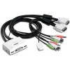 TRENDnet TK-214i KVM-/Audio-Switch, 2 x KVM/Audio
