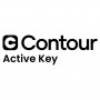 Active Key AK-7000-U-B/CH Mini-Desktop-Tastatur, kabelgebunden, USB, Schweizer Layout, Schwarz