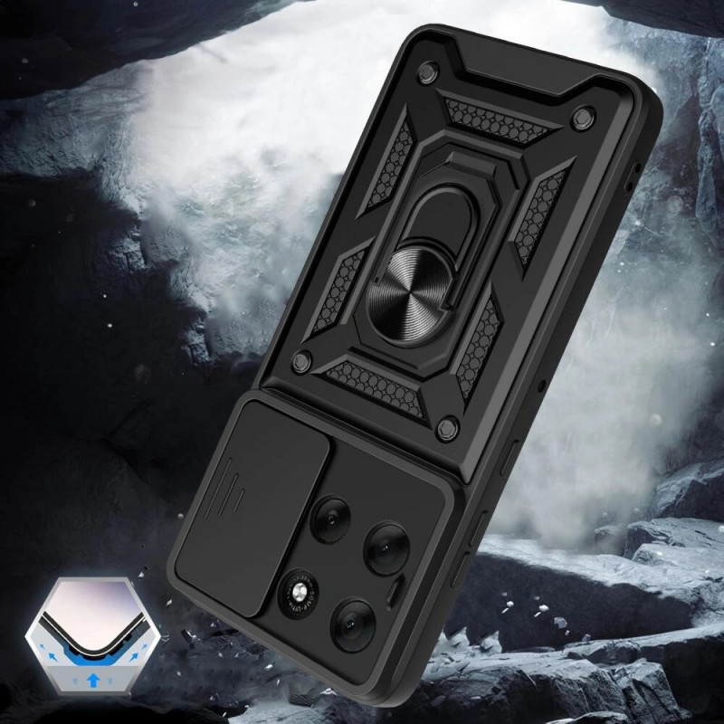 Tech-Protect Camshield Pro Hülle für Motorola Moto G86 5G / G86 Power 5G, Schwarz