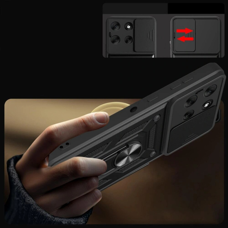 Tech-Protect Camshield Pro Hülle für Motorola Moto G86 5G / G86 Power 5G, Schwarz