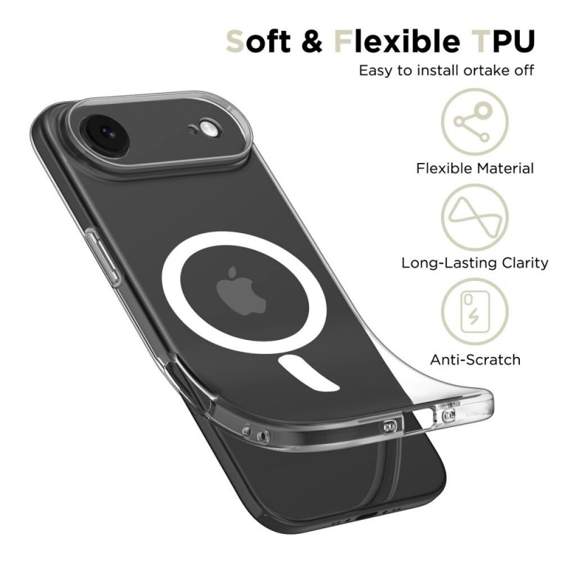 Tech-Protect FlexAir MagSafe Hülle für Apple iPhone Air, transparent