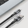Tech-Protect Ultraboost USB-A / USB-C Kabel, 66W, 6A, 50 cm, Grau
