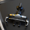 Dudao F11Pro Gravitations-Autohalter für Smartphones, Schwarz
