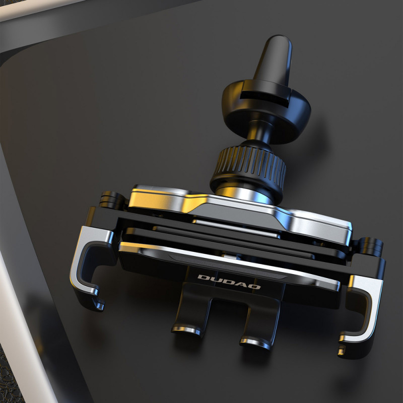 Dudao F11Pro Gravitations-Autohalter für Smartphones, Schwarz