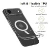 Tech-Protect FlexAir MagSafe Hülle für Apple iPhone Air, clear glitter