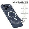 Tech-Protect FlexAir MagSafe Hülle für Apple iPhone 17 Pro, transparent glitzernd