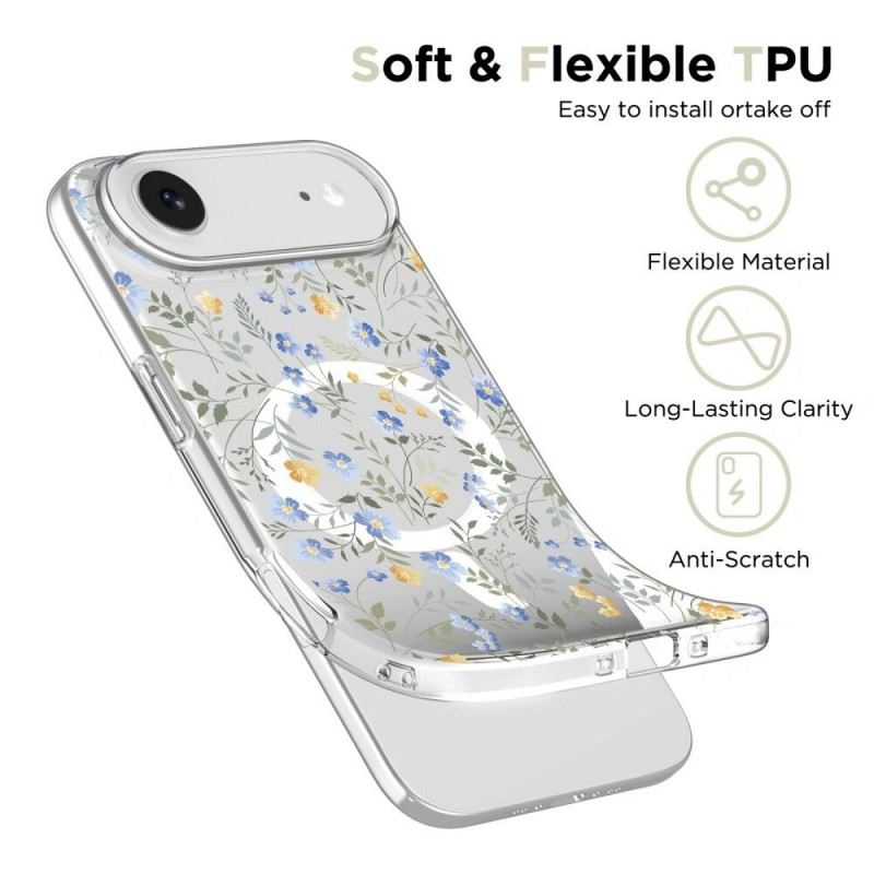Tech-Protect FlexAir MagSafe Hülle für Apple iPhone Air, Spring Flowers