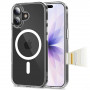 Tech-Protect Flexair Hybrid CC MagSafe Hülle für Apple iPhone 17, transparent